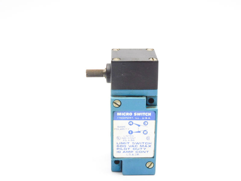 MICRO SWITCH LSA3K 600VAC 10A UNMP