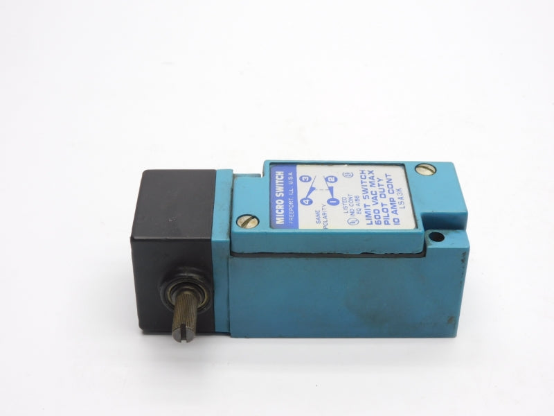 MICRO SWITCH LSA3K 600VAC 10A UNMP