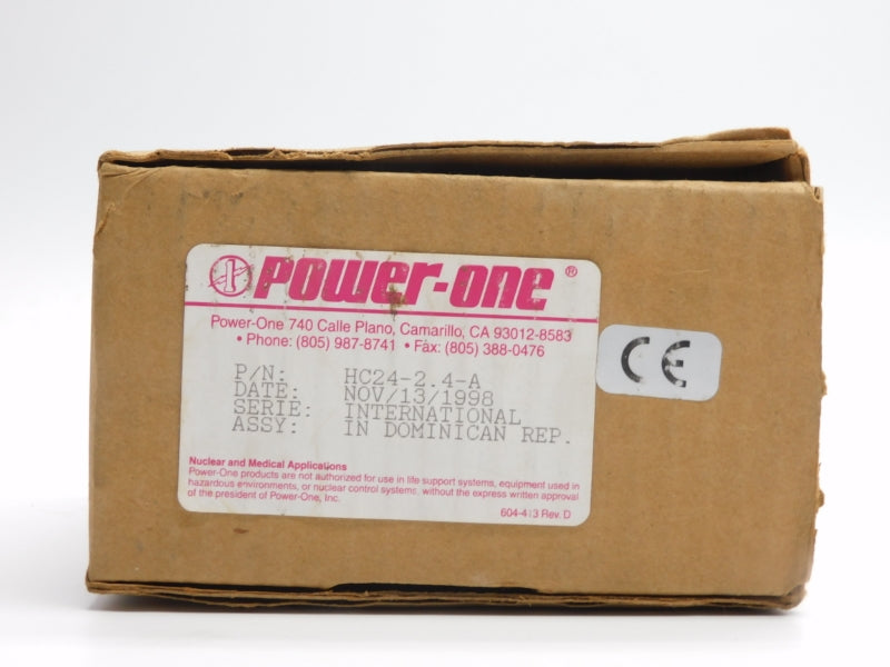 POWER-ONE HC24-2.4-A 230/240V 2.4A (AS PICTURED) NSMP
