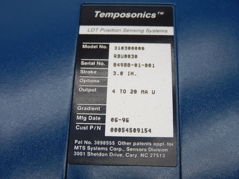 MTS SYSTEMS 310300000 NSNP