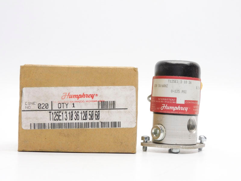 HUMPHREY T125E131036 120V 0-125PSI NSMP