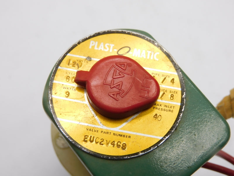PLAST-O-MATIC EUC2V4G9 120V 40PSI 1/4" UNMP