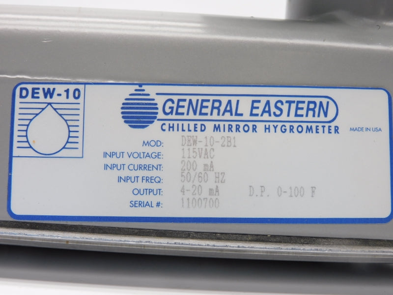 GENERAL EASTERN DEW-10-2B1 115VAC NSNP