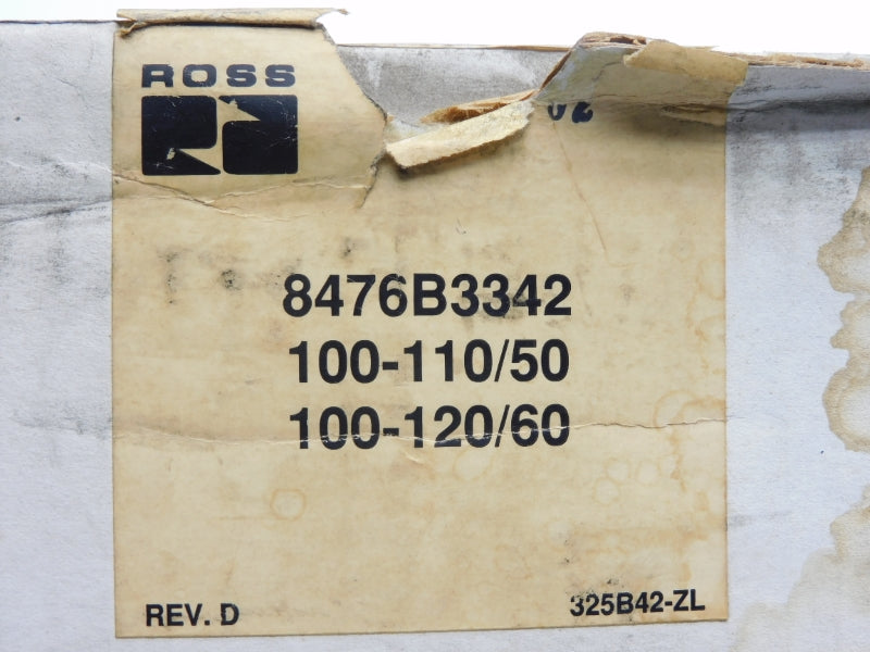 ROSS 8476B3342 100-120V NSMP