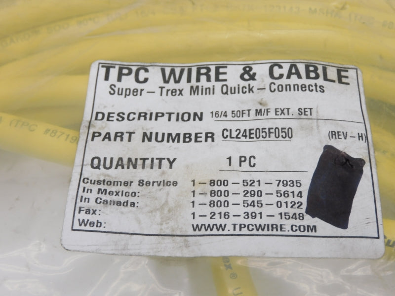 TPC WIRE&CABLE CL24E05F050 50' NSMP