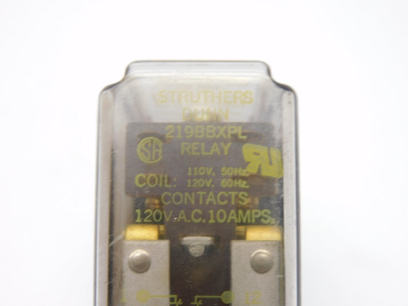 STRUTHERS DUNN 219BBXPL 110/120V 10A UNMP