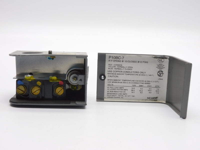 JOHNSON CONTROLS P10BC-7 277V 96A 12PSI UNMP