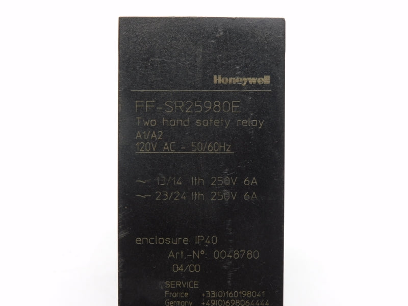 HONEYWELL FF-SR25980E 250V 6A UNMP
