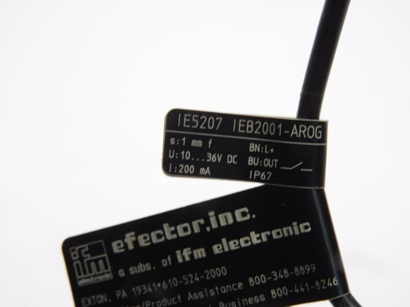 IFM EFECTOR IEB2001-AROG IE5207 10-36VDC NSMP