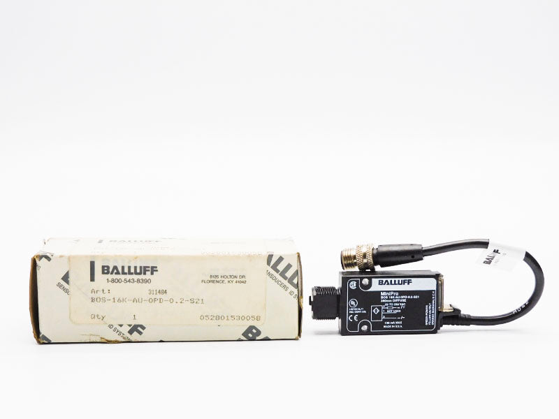 BALLUFF BOS-16K-AU-OPD-0.2-S21 22-250VAC NSMP