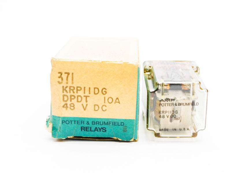 POTTER&BRUMFIELD KRP11DG 48VDC 10A NSMP