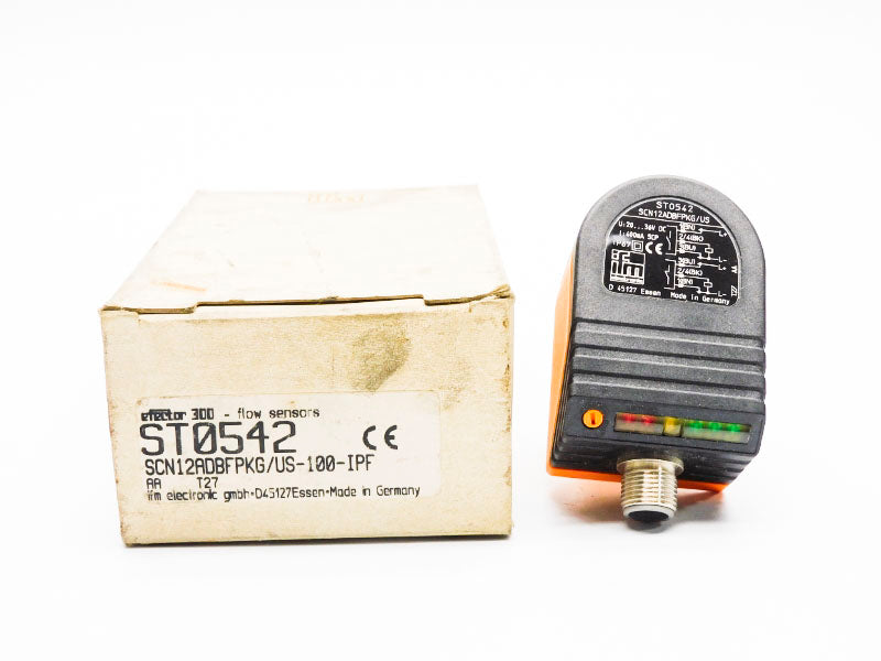 IFM EFECTOR SCN12ADBFPKG/US-100-IPF ST0542 20-36VDC NSMP