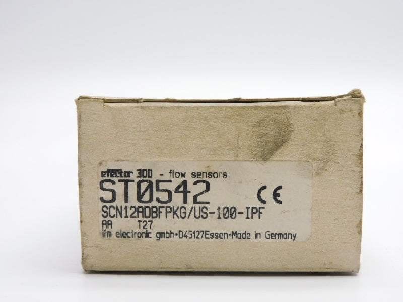 IFM EFECTOR SCN12ADBFPKG/US-100-IPF ST0542 20-36VDC NSMP