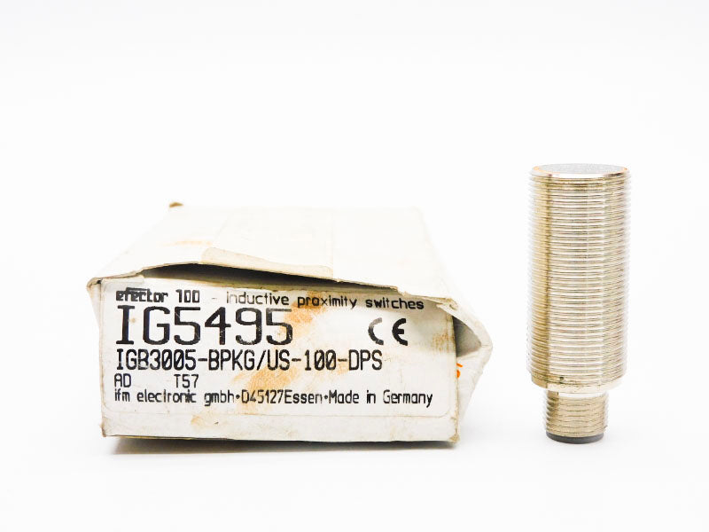 IFM EFECTOR IG5495 IGB3005-BPKG/US-100-DPS 18-36VDC NSMP