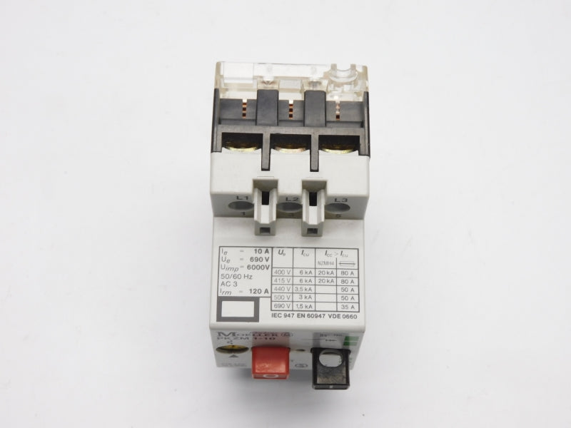 KLOCKNER MOELLER PKZM1-10 690V 6,0-10A (AS PICTURED) NSMP