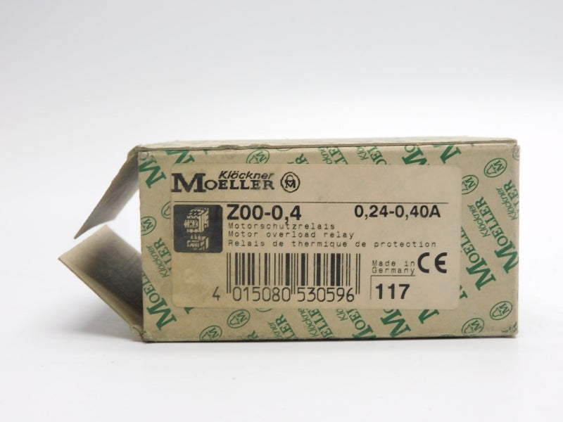 KLOCKNER MOELLER Z00-0,4 6000V 0.24-0.40A NSMP