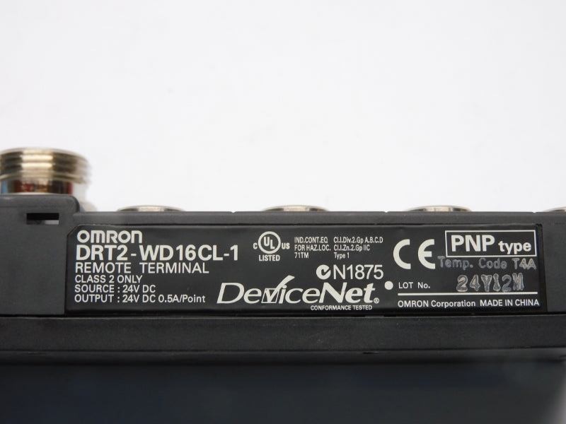 OMRON DRT2-WD16CL-1 24VDC 0.5A NSNP