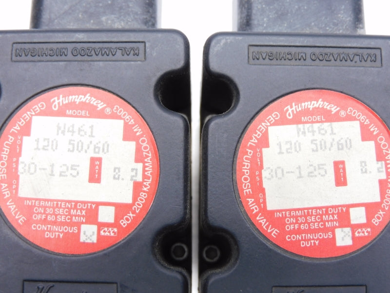 HUMPHREY N461 120V 30-125PSI (PKG OF 2) NSMP