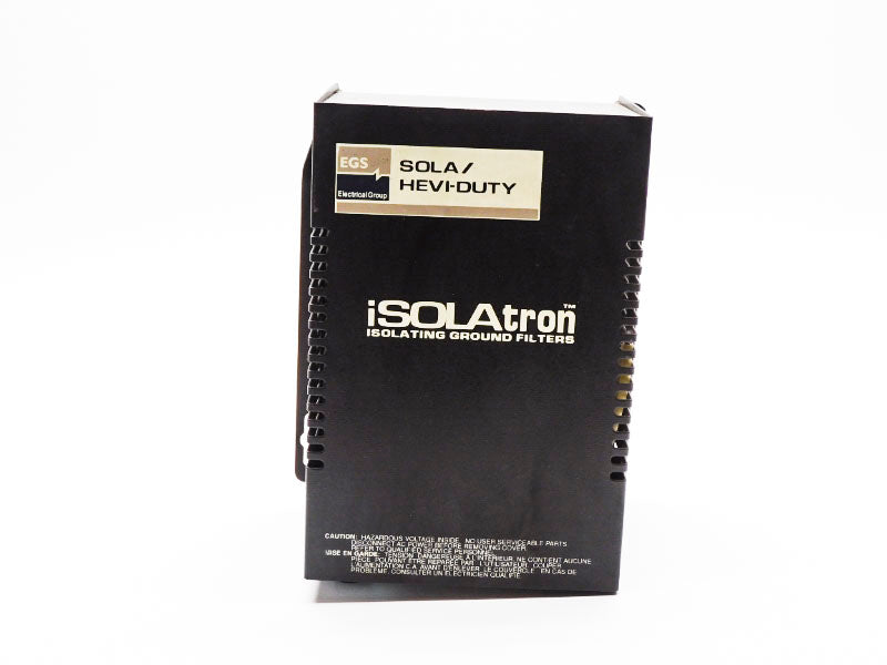 SOLA 63Z136 120VAC 3.40 (AS PICTURED) NSNP