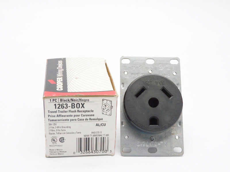 COOPER 1263-BOX 125V 30A NSMP