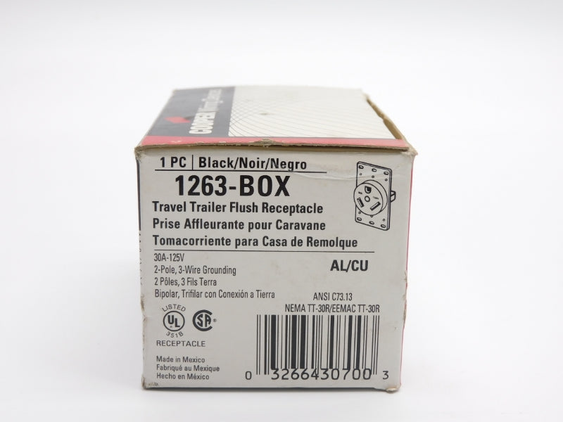 COOPER 1263-BOX 125V 30A NSMP