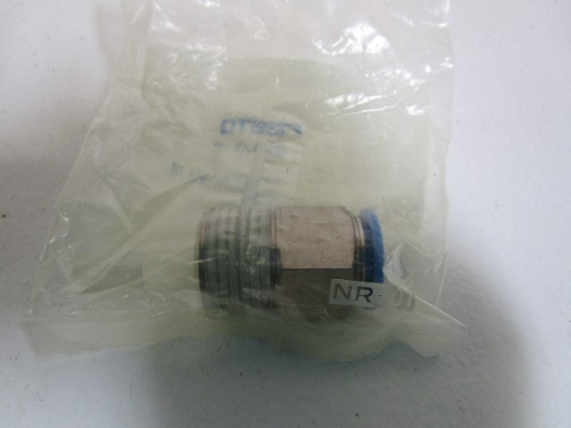 LOT OF 8 FESTO PUSH-IN FITTING QS-1/2-12 *NEW IN FACTORY BAG*