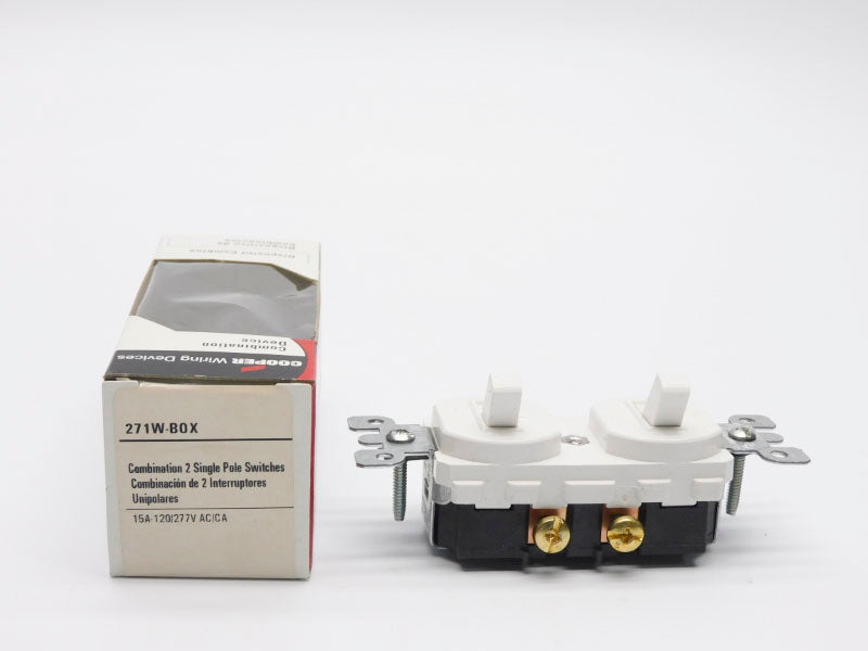COOPER 271W-BOX 120/277VAC 15A NSMP