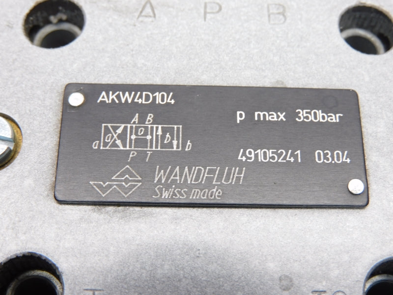 WANDFLUH AKW4D104 350BAR UNMP