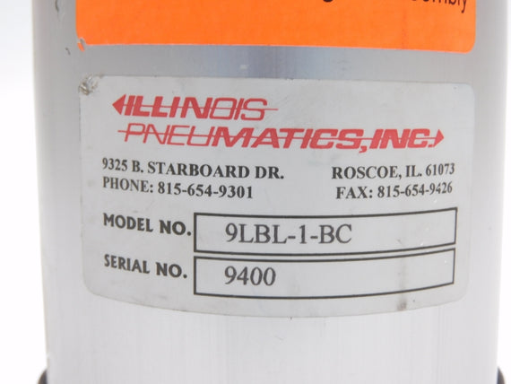 ILLINOIS PNEUMATICS 9LBL-1-BC NSNP