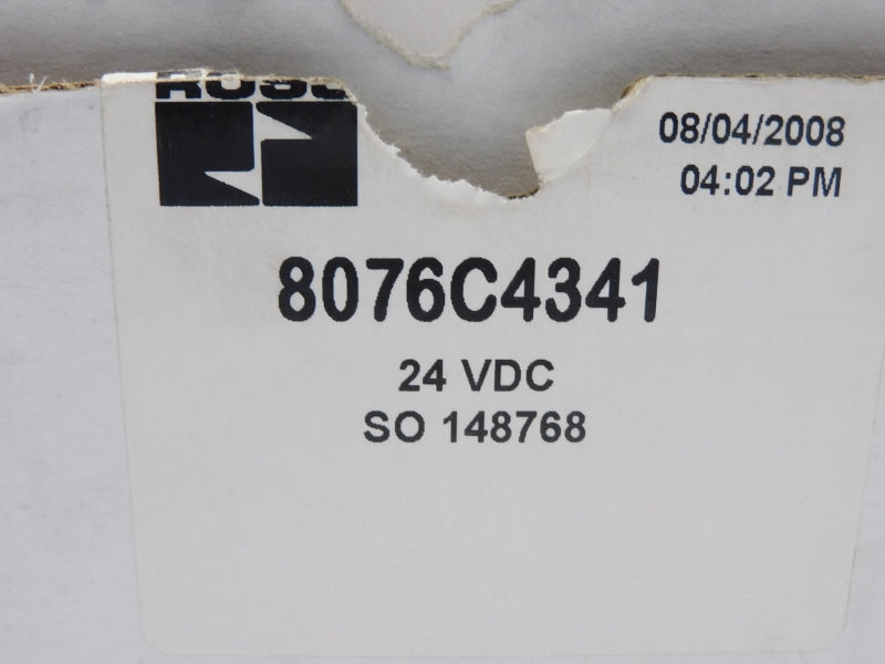 ROSS 8076C4341 24VDC 2-10BAR NSMP