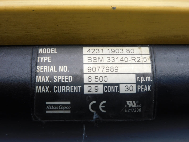 ATLAS COPCO 4231190380 BSM33140-R2.5 UNMP