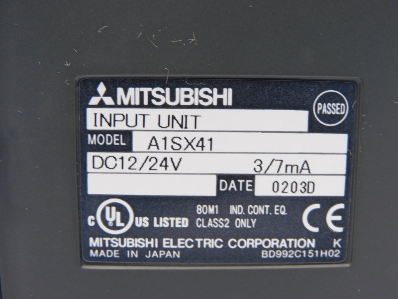 MITSUBISHI A1SX41 12/24VDC NSMP
