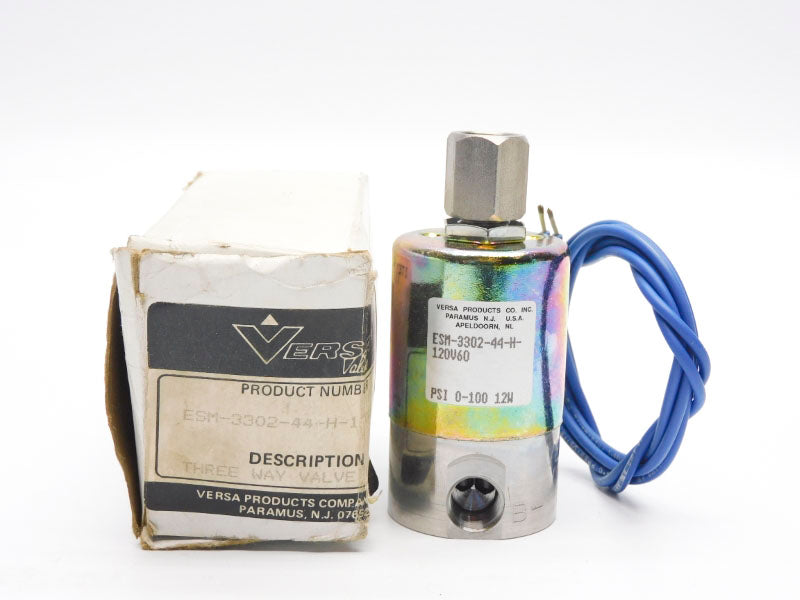 VERSA VALVES ESM-3302-44-H-120V60 120V 0-100PSI NSMP