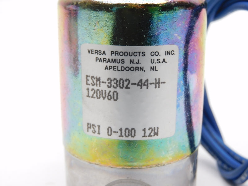 VERSA VALVES ESM-3302-44-H-120V60 120V 0-100PSI NSMP