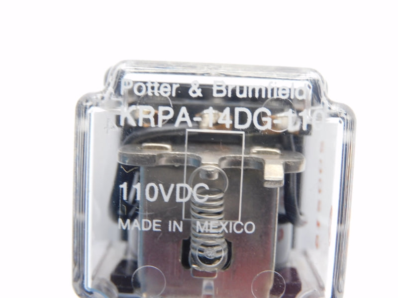 POTTER&BRUMFIELD KRPA-14DG-110 110VDC 10A NSMP