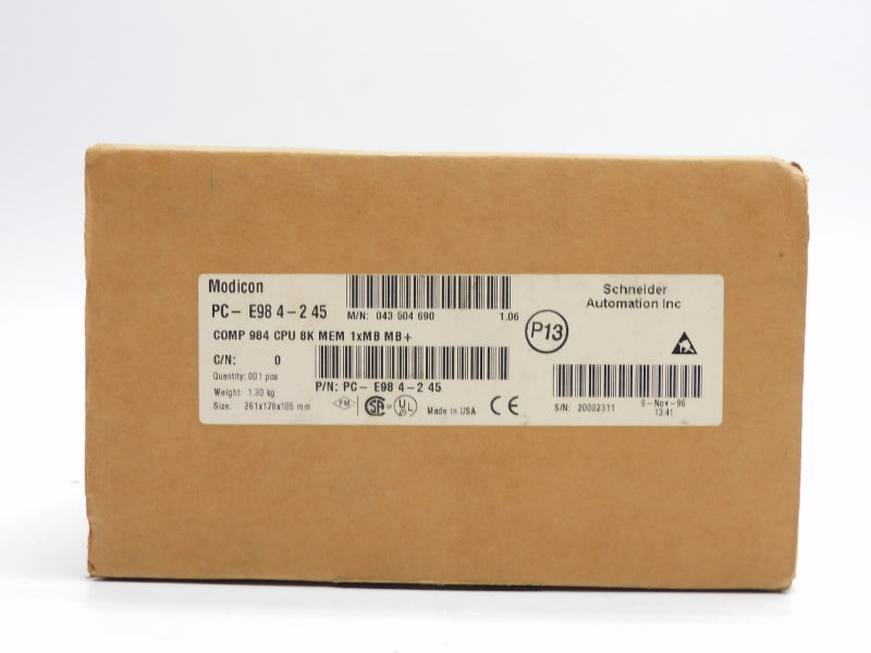 SCHNEIDER AUTOMATION PC-E984-245 043504690 NSMP