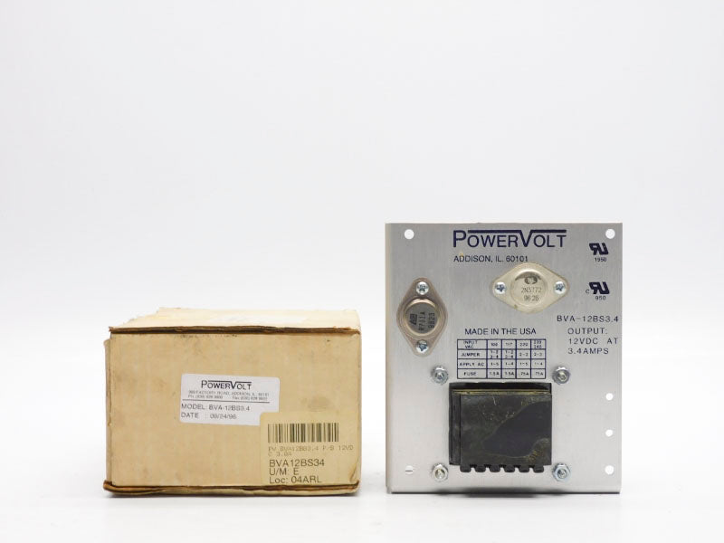 POWER VOLT BVA-12BS3.4 230/240V 3.4A NSMP