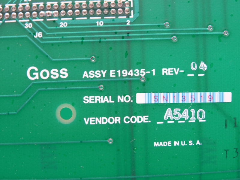 GOSS E19435-1 REV. 04 NSMP
