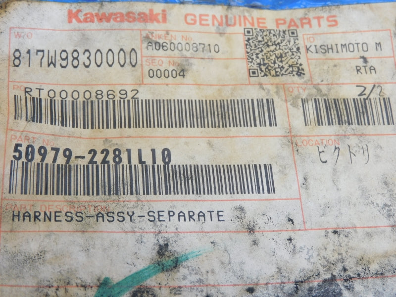 KAWASAKI 50979-2281L10 10M NSNP