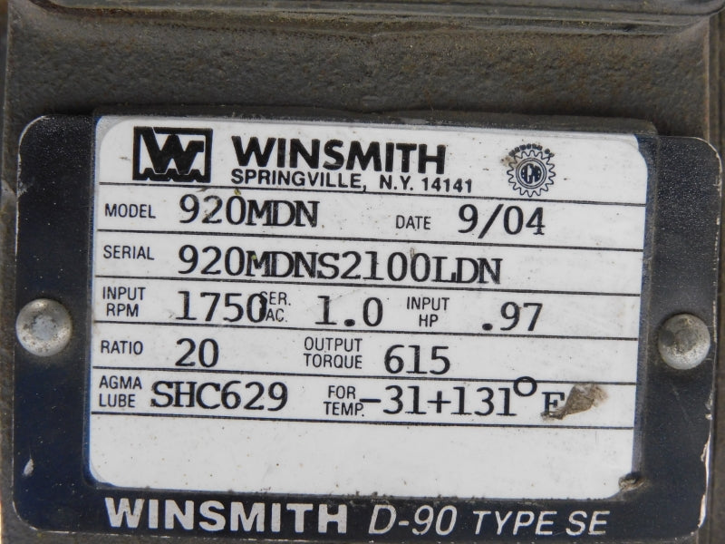 WINSMITH 920MDN UNMP