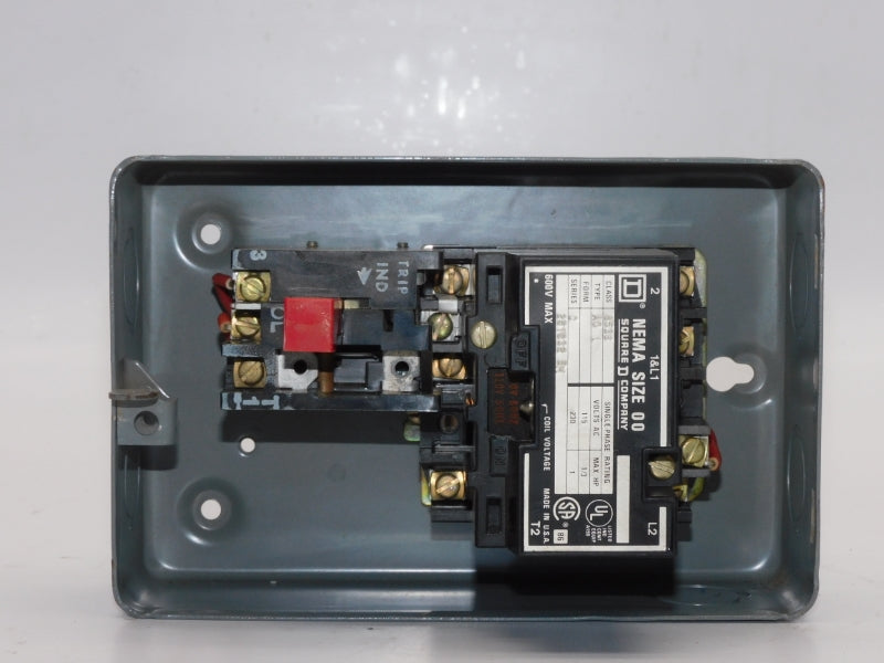 SQUARE D 8536AO1V02 SER. C 110/120V UNMP