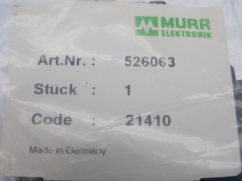 MURR ELEKTRONIK 526063 48VDC 0,5A NSMP