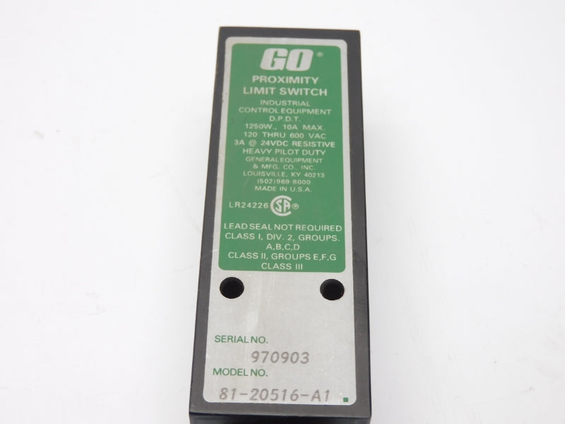 GO 81-20516-A1 600VAC 10A NSNP