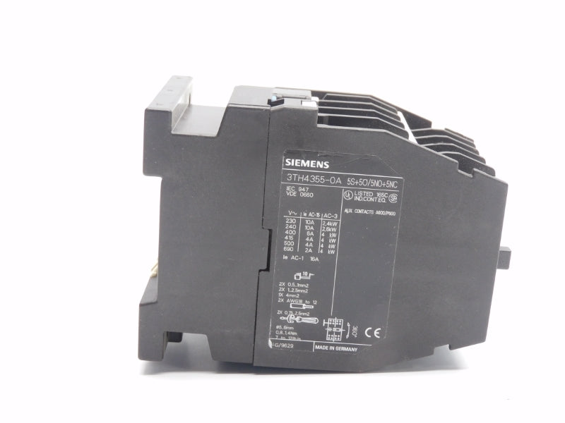 SIEMENS 3TH4355-0AM0 220/230V 10A NSNP