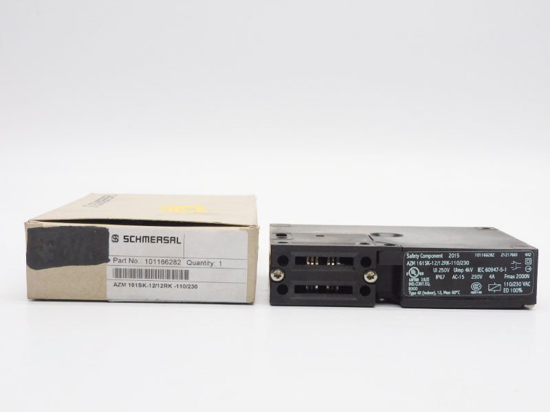 SCHMERSAL AZM161SK-12/12RK-110/230 101166282 250V 4A (NO KEY) NSMP