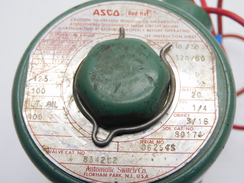 ASCO 8342C2 110/120V 100PSI 1/4" UNMP