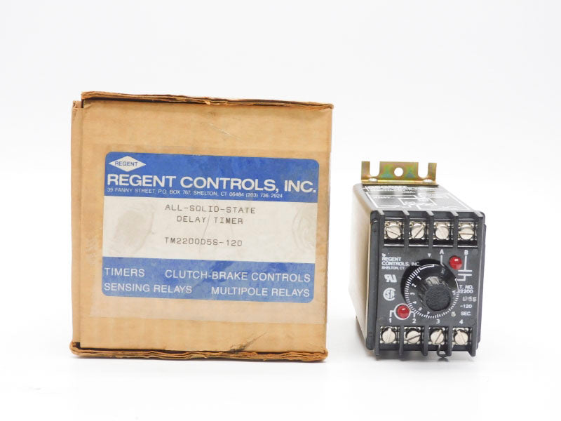 REGENT CONTROLS TM2200D5S-120 120V 10A NSMP