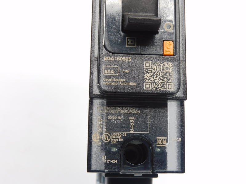 SQUARE D BGA160505 347V 50A NSNP