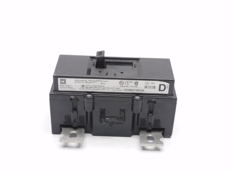 SQUARE D QOM2125VH 120/240V 125A (AS PICTURED) UNMP