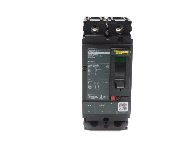 SQUARE D HDL26020 600V 20A NSNP